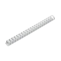 5 STAR BINDING COMB 25MM WHITE PK100