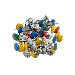 5 STAR OFFICE COLOURD DRAWING PINS BX100