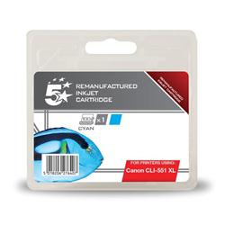 5 STAR CANON INKJET CYAN CLI-551XL 5 STAR CANON INKJET CYAN CLI-551XL