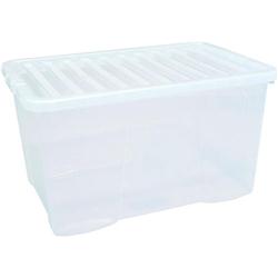 5 STAR STORAGE BOX PLASTIC 60L CLEAR 5 STAR STORAGE BOX PLASTIC 60L CLEAR