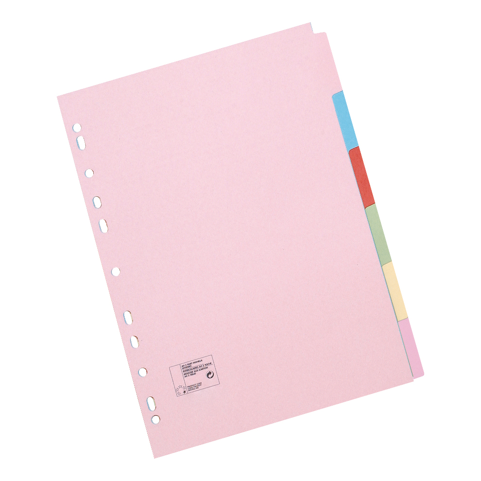 5 STAR DIVIDERS 6 PART A5 ASST 5 STAR DIVIDERS 6 PART A5 ASST