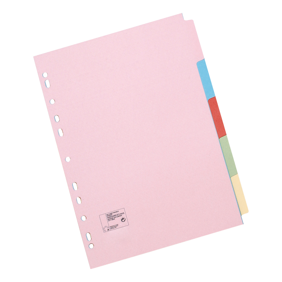 5 STAR DIVIDERS 5 PART A3 OBLONG ASST 5 STAR DIVIDERS 5 PART A3 OBLONG ASST