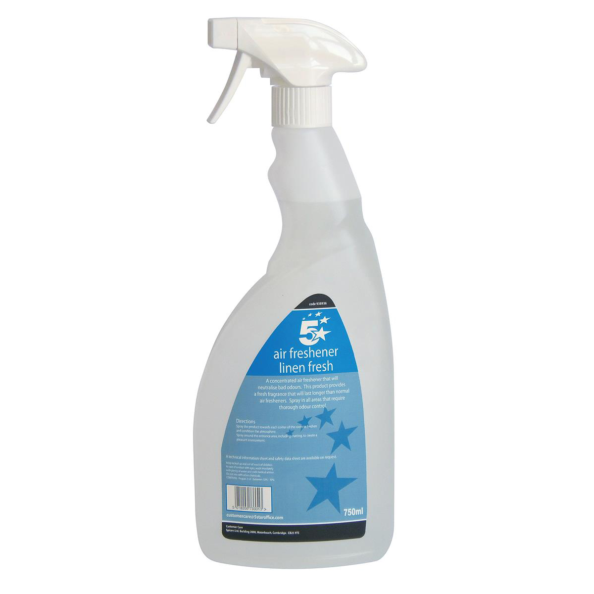 5 STAR AIR FRESHENER LINEN FRESH 750ML 5 STAR AIR FRESHENER LINEN FRESH 750ML