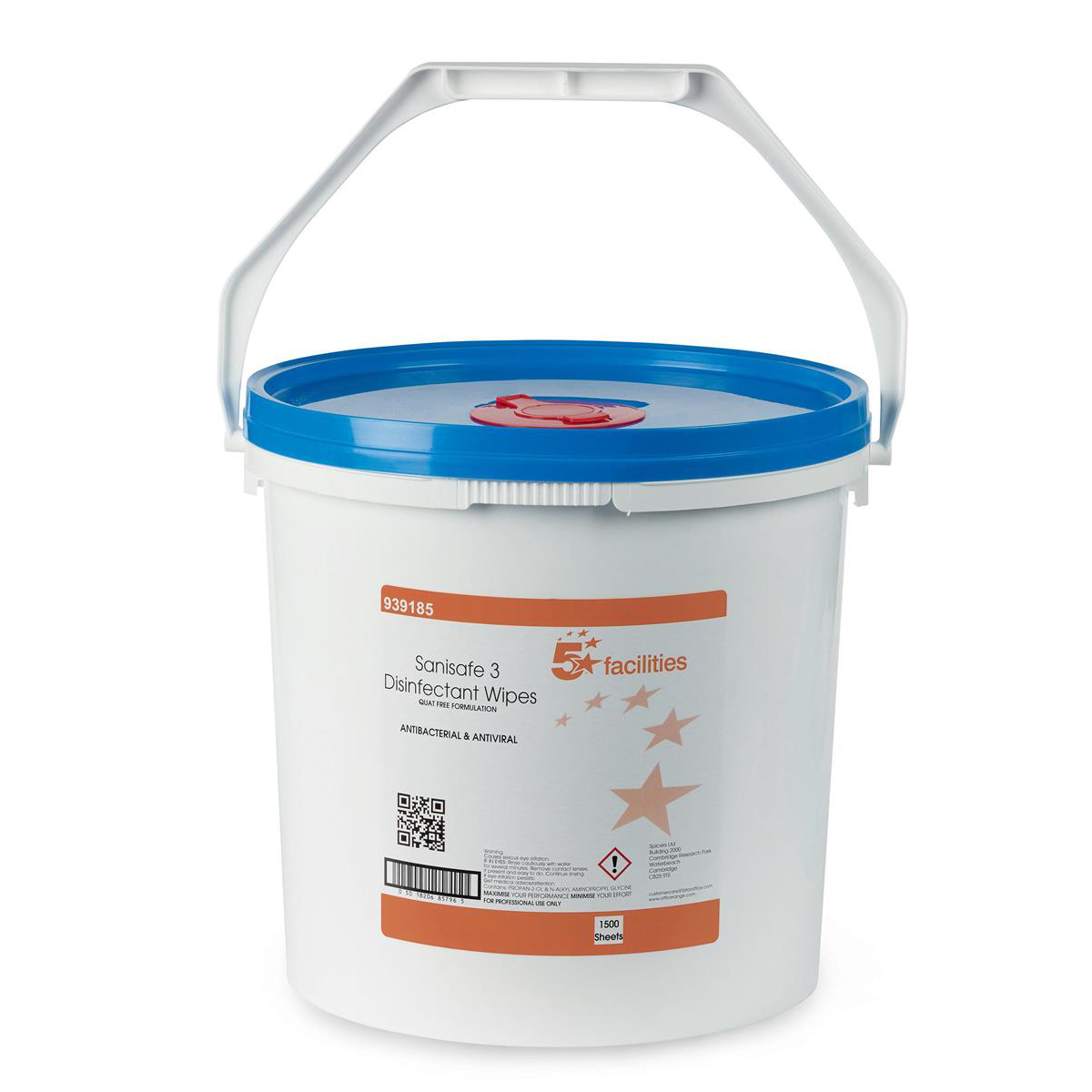 5 STAR DISINFECTANT WIPES PK1500 5 STAR DISINFECTANT WIPES PK1500
