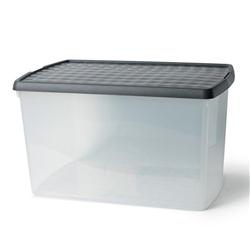 5 STAR ELITE PLASTIC CLIP BOX 62 LITRE