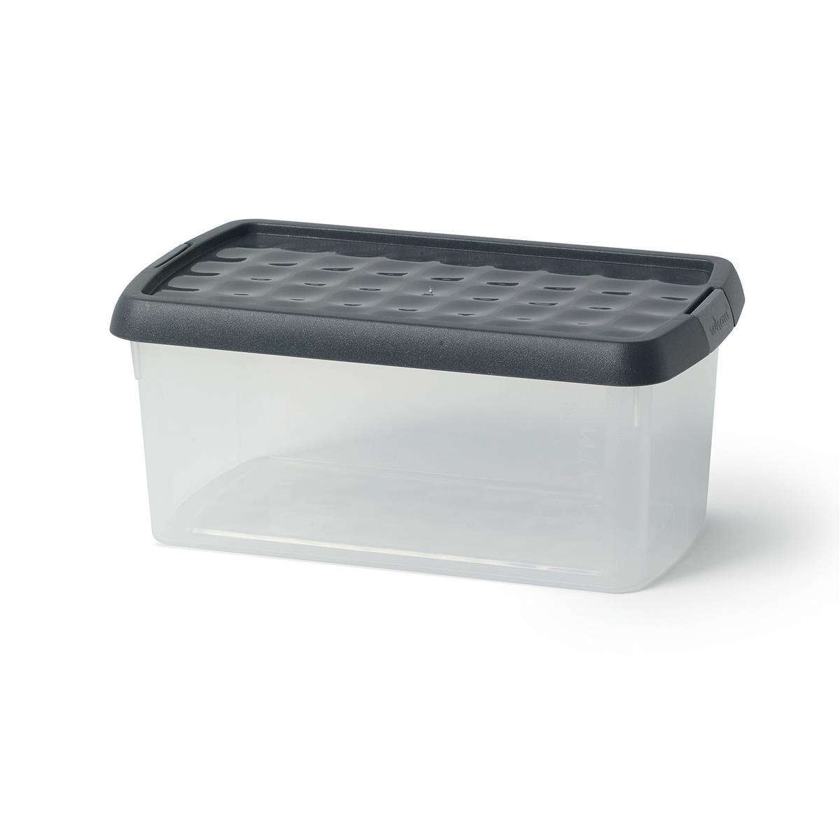 5 STAR ELITE PLASTIC CLIP BOX 2.5 LITRE