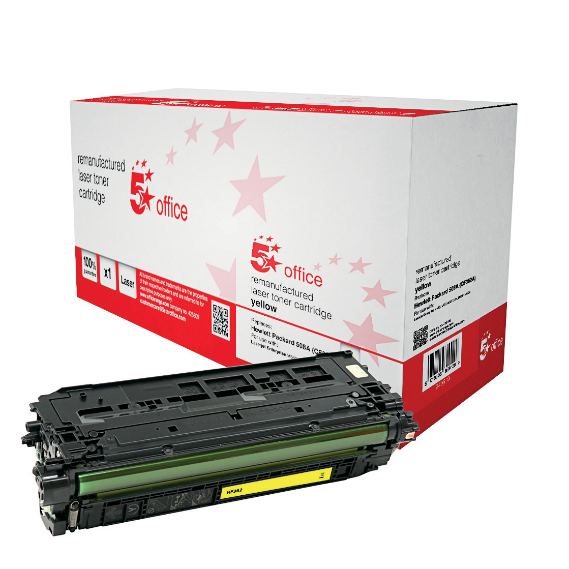 5 STAR HP TONER 508A YELLOW CF362A 5 STAR HP TONER 508A YELLOW CF362A