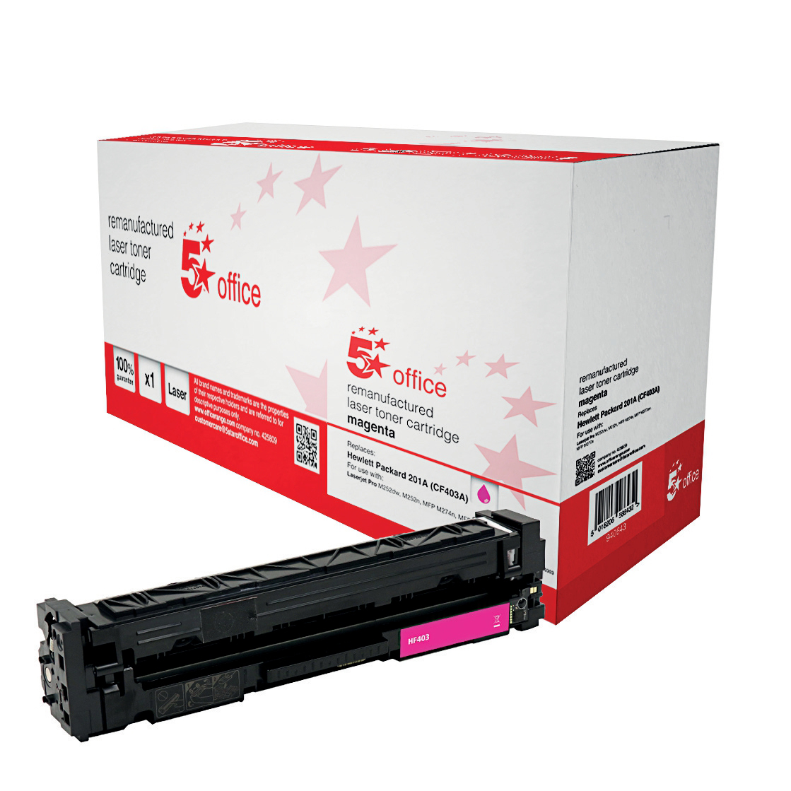5 STAR HP TONER 201A MAGENTA CF403A 5 STAR HP TONER 201A MAGENTA CF403A