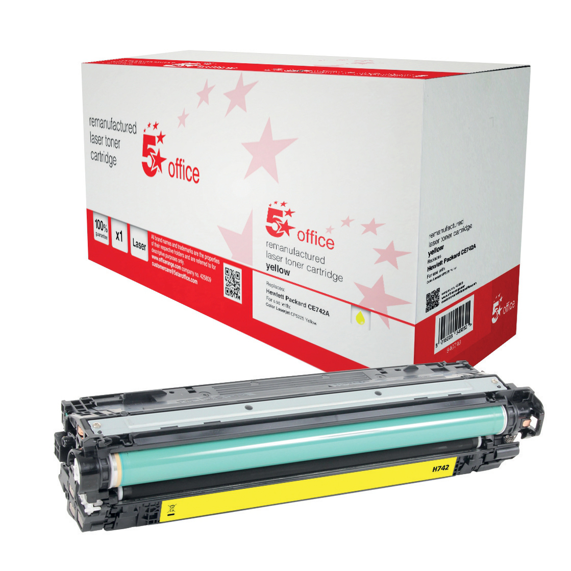 5 STAR HP TONER 307A YELLOW CE742A 5 STAR HP TONER 307A YELLOW CE742A