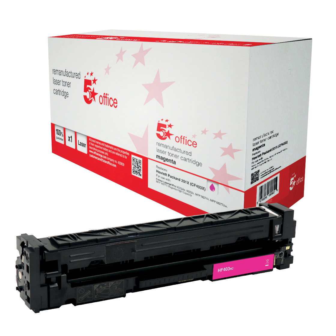 5 STAR HP TONER 201X MAGENTA HYCF403X 5 STAR HP TONER 201X MAGENTA HYCF403X