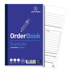 CHALLENGE DUP BK ORDER 210X130MM PK5