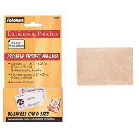 FELLOWES LAM POUCH 54X86MM PK100
