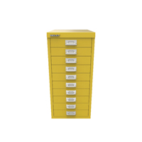 BISLEY 10 MDR CABINET CANARY YELLOW BISLEY 10 MDR CABINET CANARY YELLOW