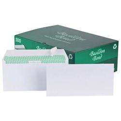 B/BOND ENV DL WLT P&S 120G WHT PK500 B/BOND ENV DL WLT P&S 120G WHT PK500