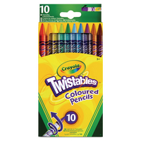 CRAYOLA TWISTABLE PENCILS X10 PK6 CRAYOLA TWISTABLE PENCILS X10 PK6