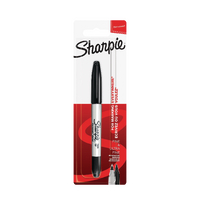 SHARPIE PERM MARKER TWINTIP BLK PK12 SHARPIE PERM MARKER TWINTIP BLK PK12