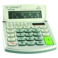 Q-CONNECT SEMI-DESKTOP CALC 12-DIGIT Q-CONNECT SEMI-DESKTOP CALC 12-DIGIT
