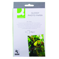 Q-CONNECT PHOTO GLOSS PAPER PK25 Q-CONNECT PHOTO GLOSS PAPER PK25